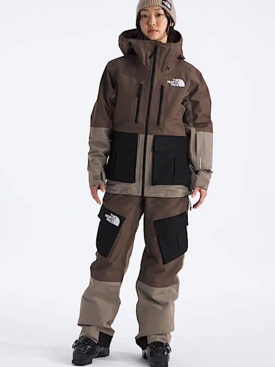 The North Face Jackets & Blazers - The North Face Dragline Jacket and Bibs Ski Snowboard Black/Smokey Brown Size S